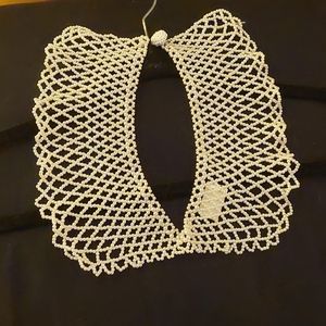 Pearl Vintage Beaded Collar |